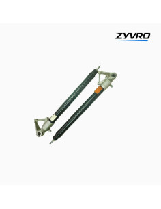 Brazo de horquilla negro izquierda